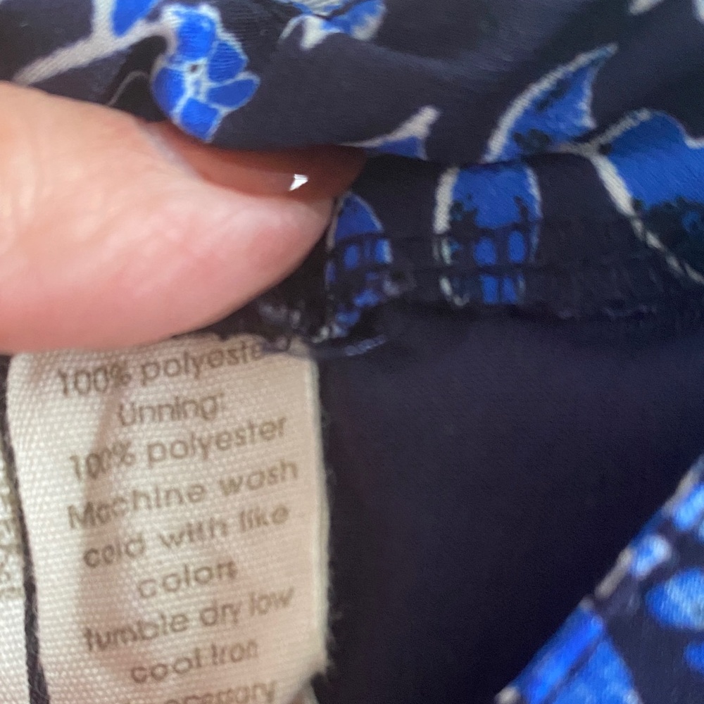 Japna Blue Patterned Mini Dress - Picture 2 of 3